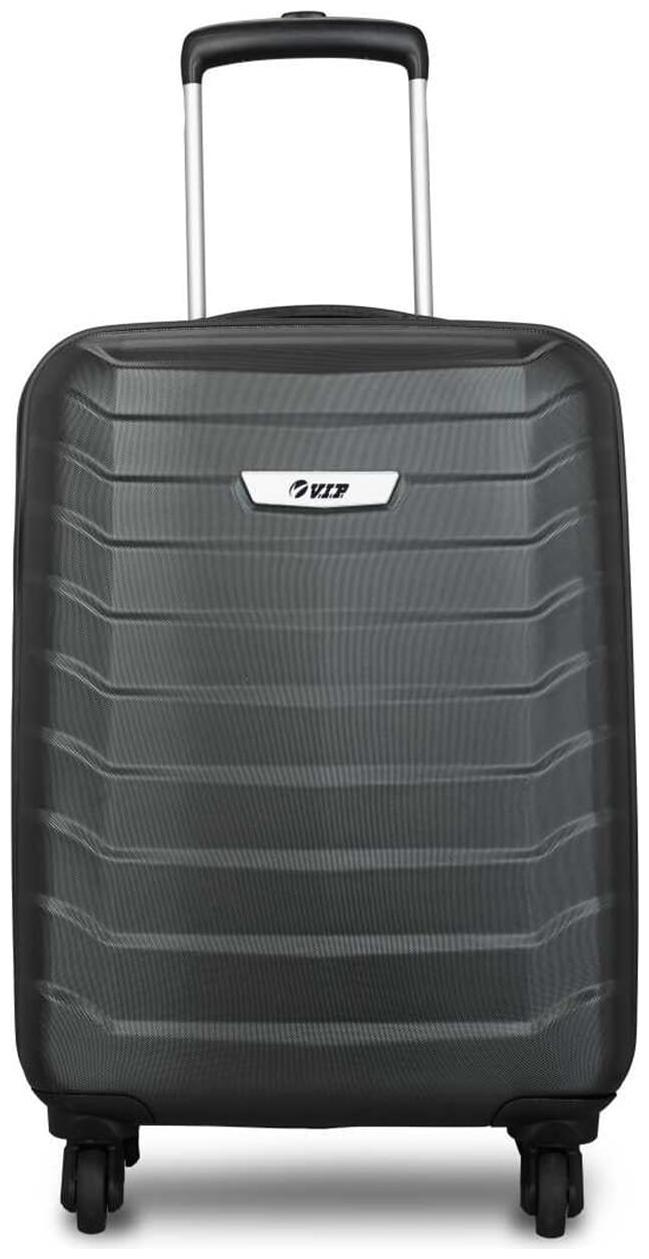 

VIP Cabin Size Hard Luggage Bag ( Black 4 Wheels )
