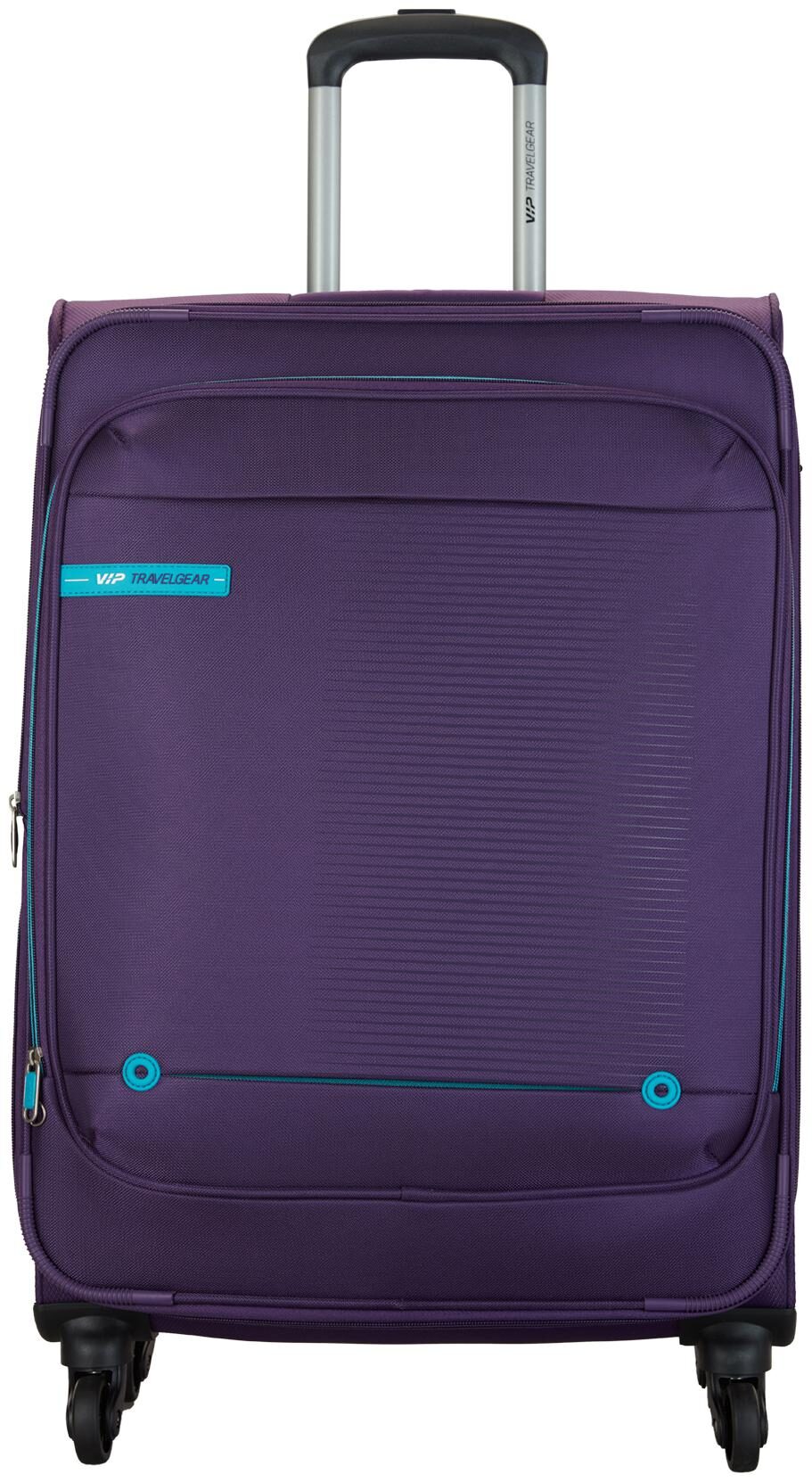 

VIP Medium Size Soft Luggage Bag ( Purple 4 Wheels )