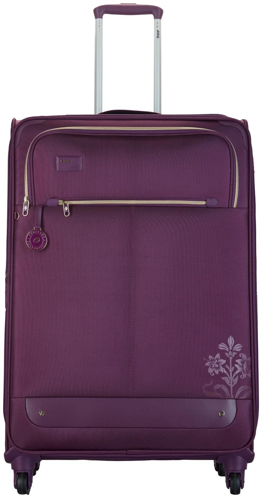 

VIP Large Size Soft Luggage Bag ( Purple 4 Wheels )
