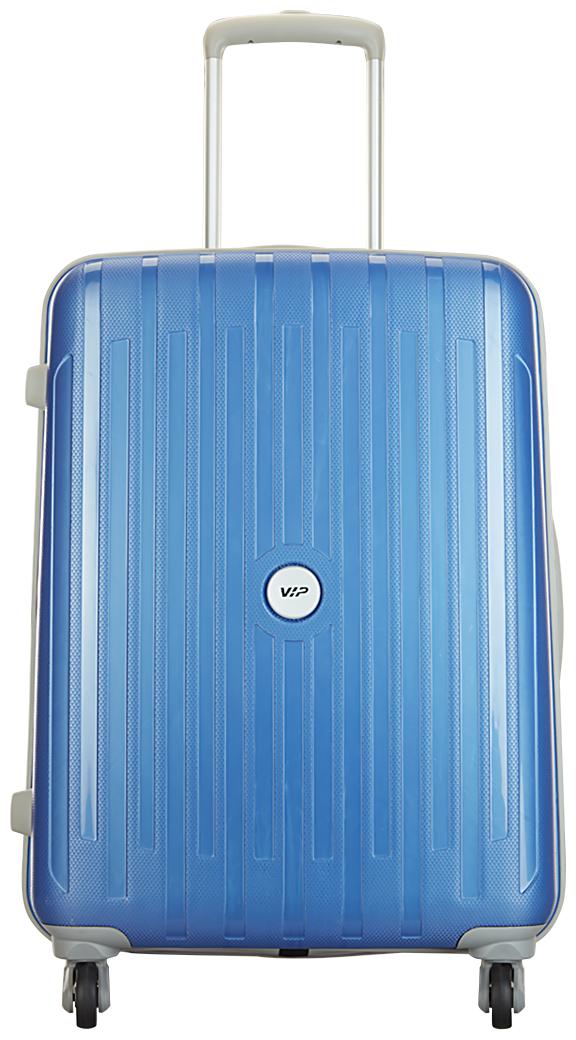 

VIP Medium Size Hard Luggage Bag ( Blue 4 Wheels )