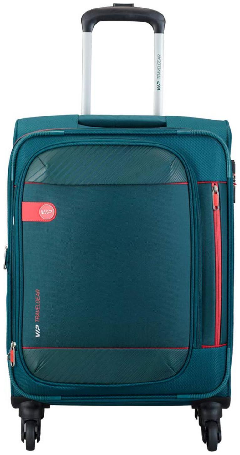 

VIP Cabin Size Hard Luggage Bag ( Blue 4 Wheels )