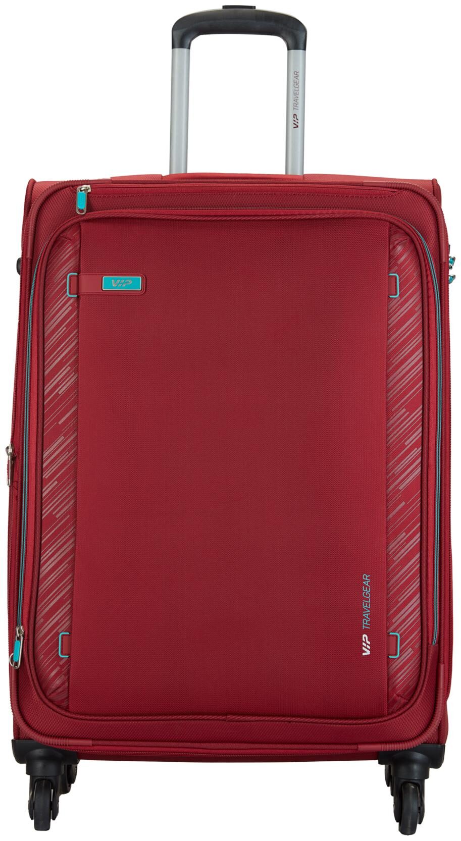 

VIP Medium Size Soft Luggage Bag ( Maroon 4 Wheels )