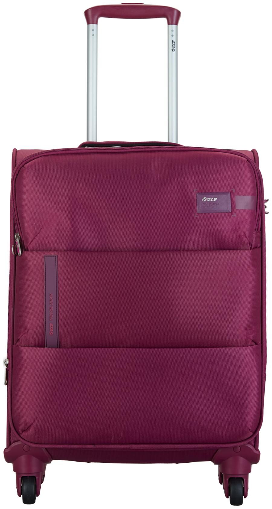 

VIP Cabin Size Soft Luggage Bag ( Red 4 Wheels )