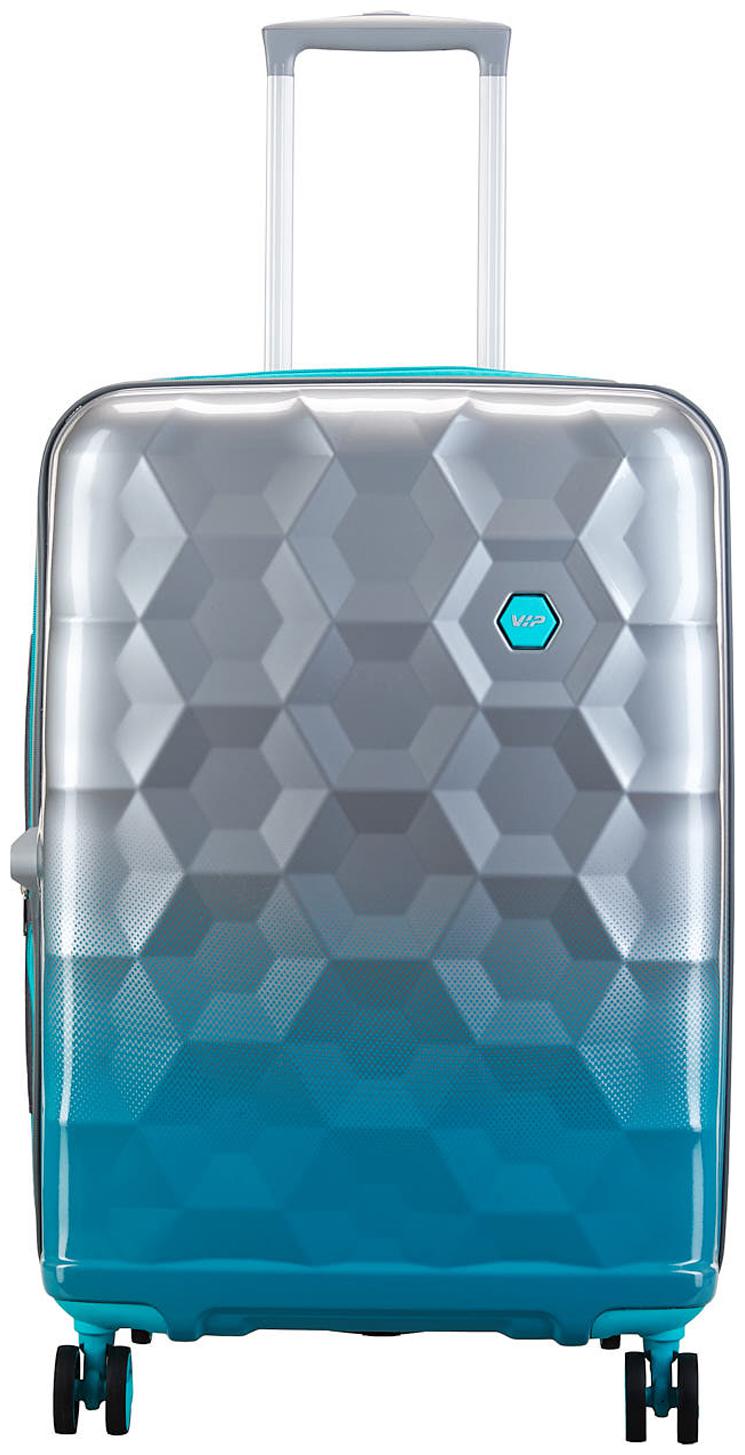 

VIP Large Size Hard Luggage Bag ( Silver 4 Wheels )