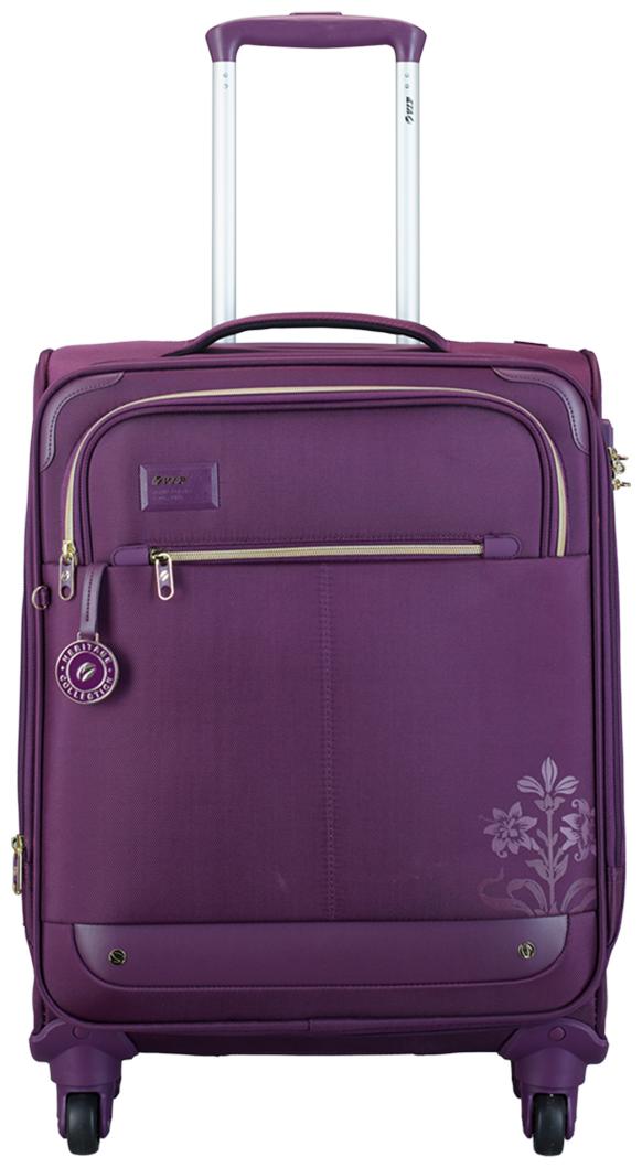 

VIP Cabin Size Soft Luggage Bag ( Purple 4 Wheels )