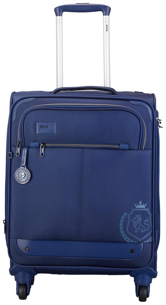 

VIP Cabin Size Soft Luggage Bag ( Blue 4 Wheels )