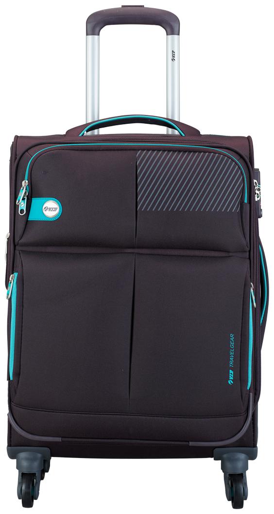 

VIP Cabin Size Soft Luggage Bag ( Brown 4 Wheels )