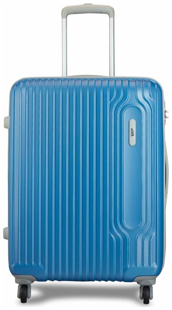 

VIP Cabin Size Hard Luggage Bag ( Blue 4 Wheels )