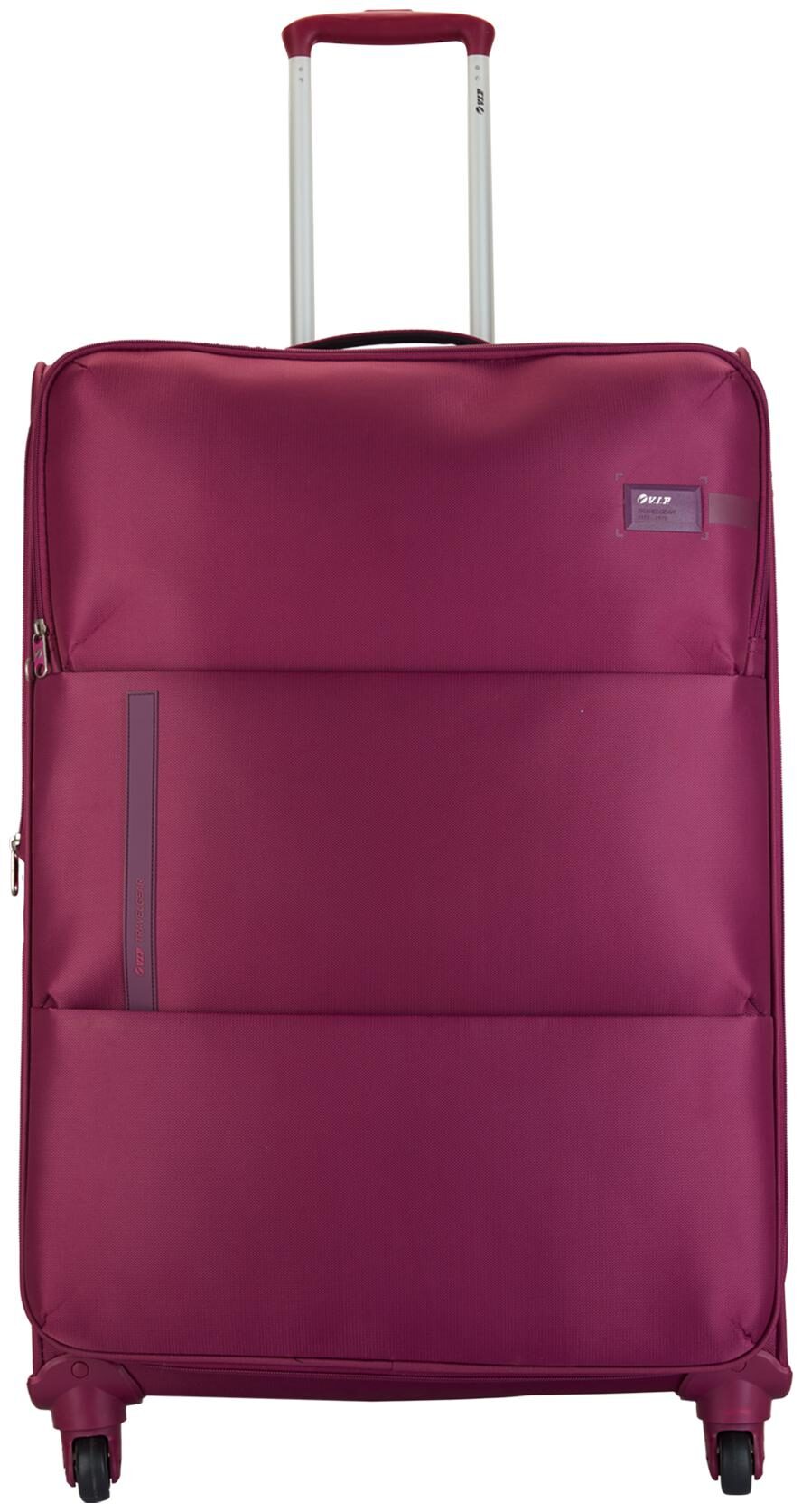 

VIP Large Size Soft Luggage Bag ( Pink 4 Wheels )