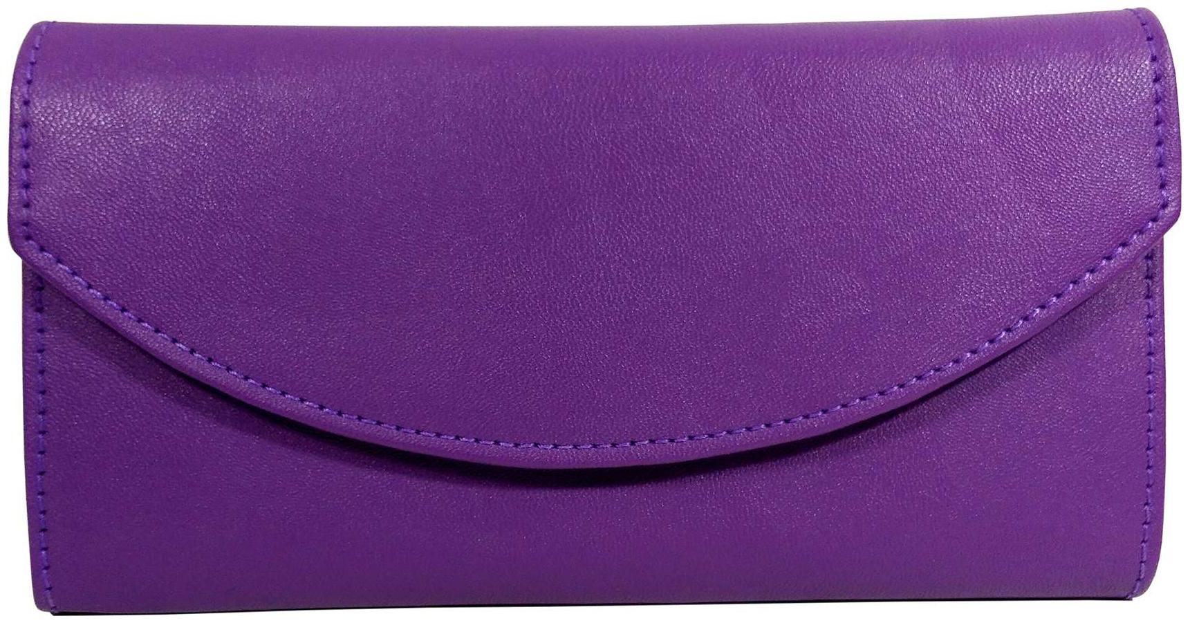 

VITAL KING Women Purple PU Clutch