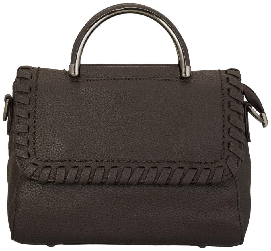 

Vogice Brown PU Solid Sling Bag