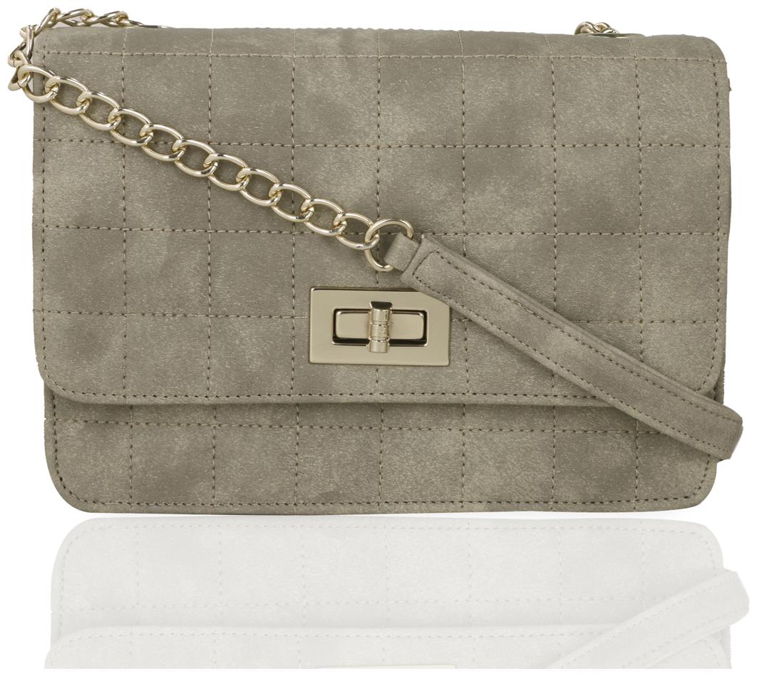 

Wenz Grey Faux Leather Textured Sling Bag