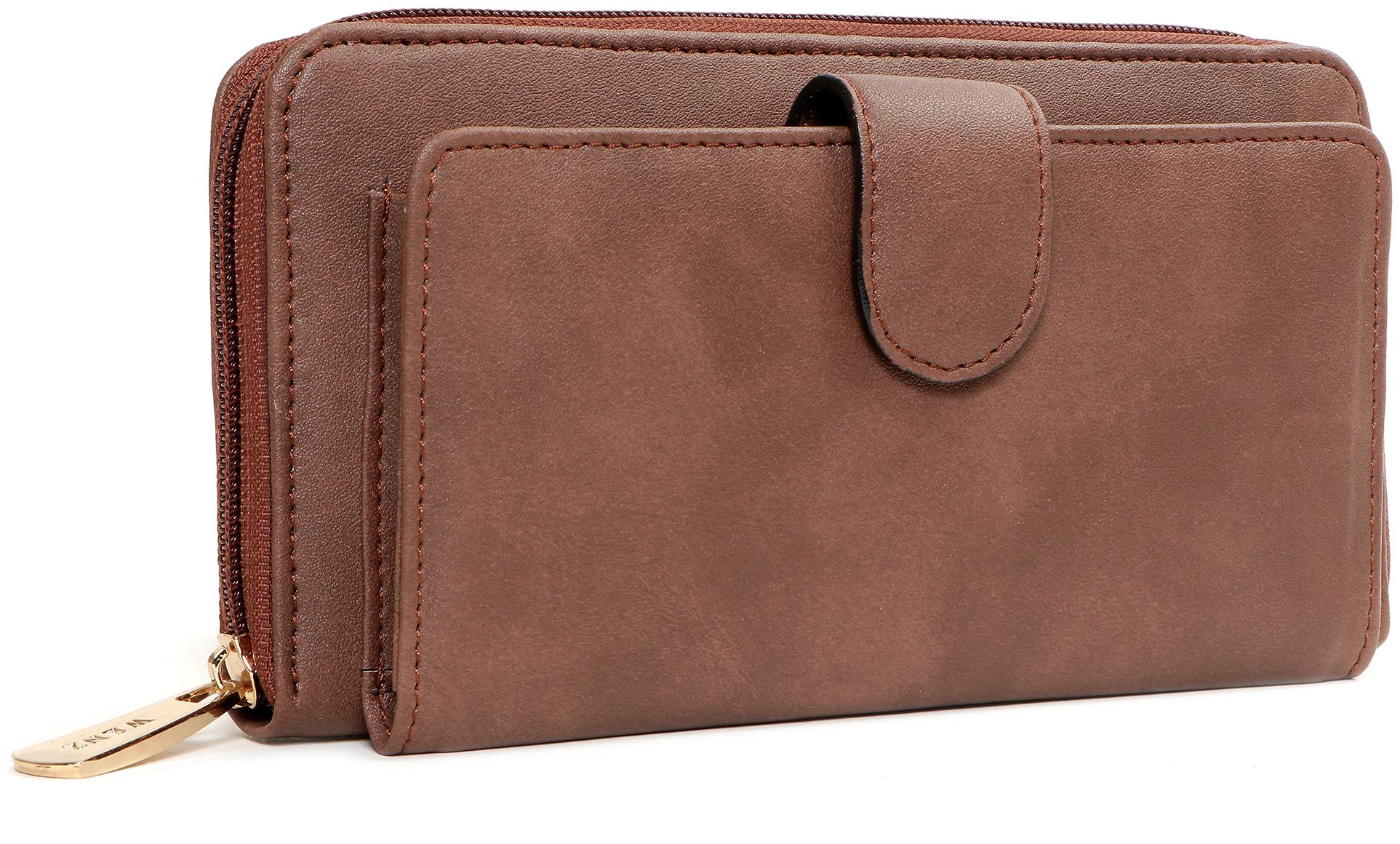 

Wenz Women Brown Synthetic Leather Wallet