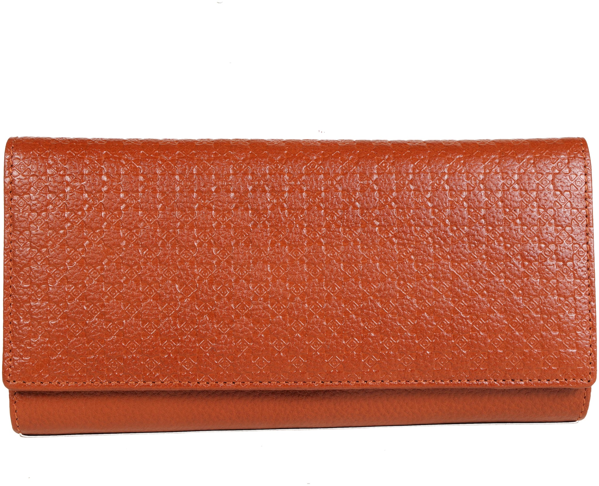 

Wenz Women Tan Leather Wallet