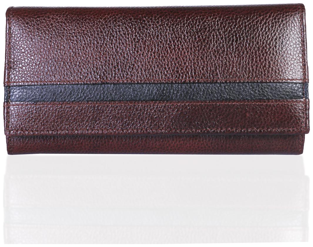 

Wenz Women Brown Leather Wallet