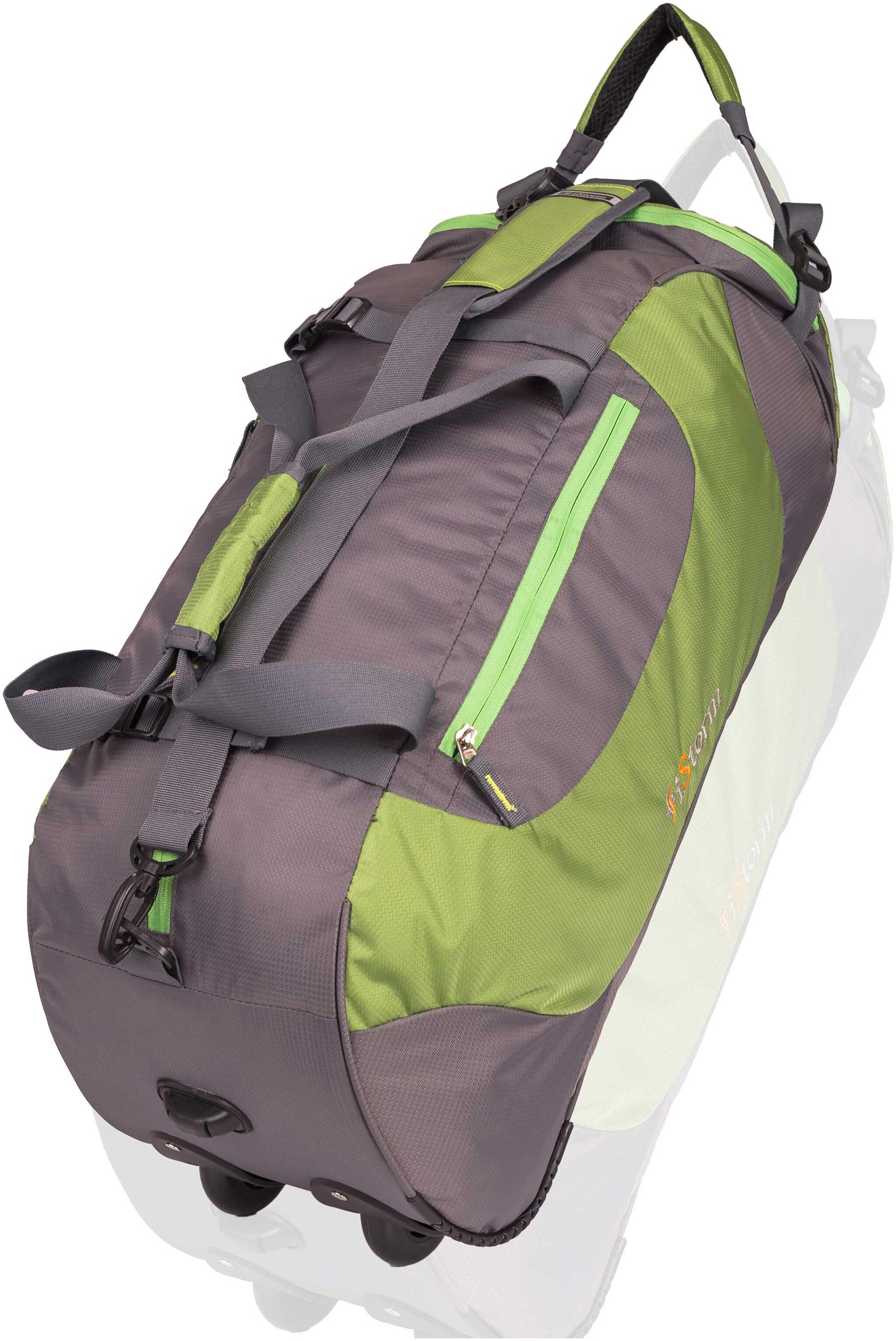 

Wheeler duffel Parrot Green Grey