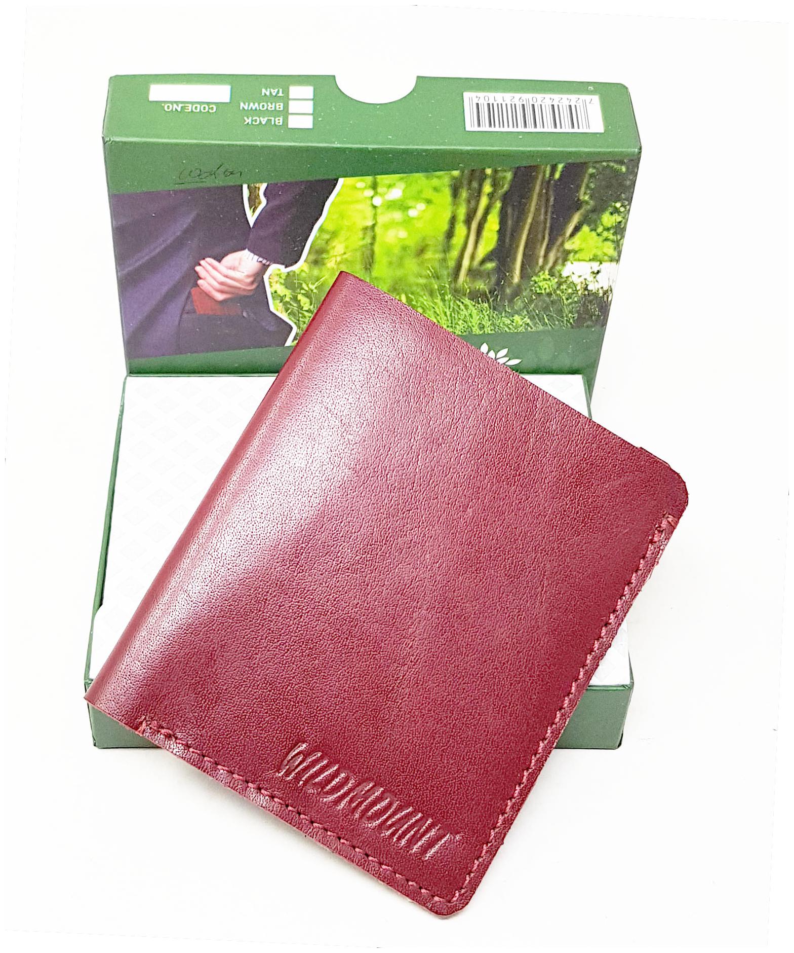 

Wildmount Women Red Leather Wallet