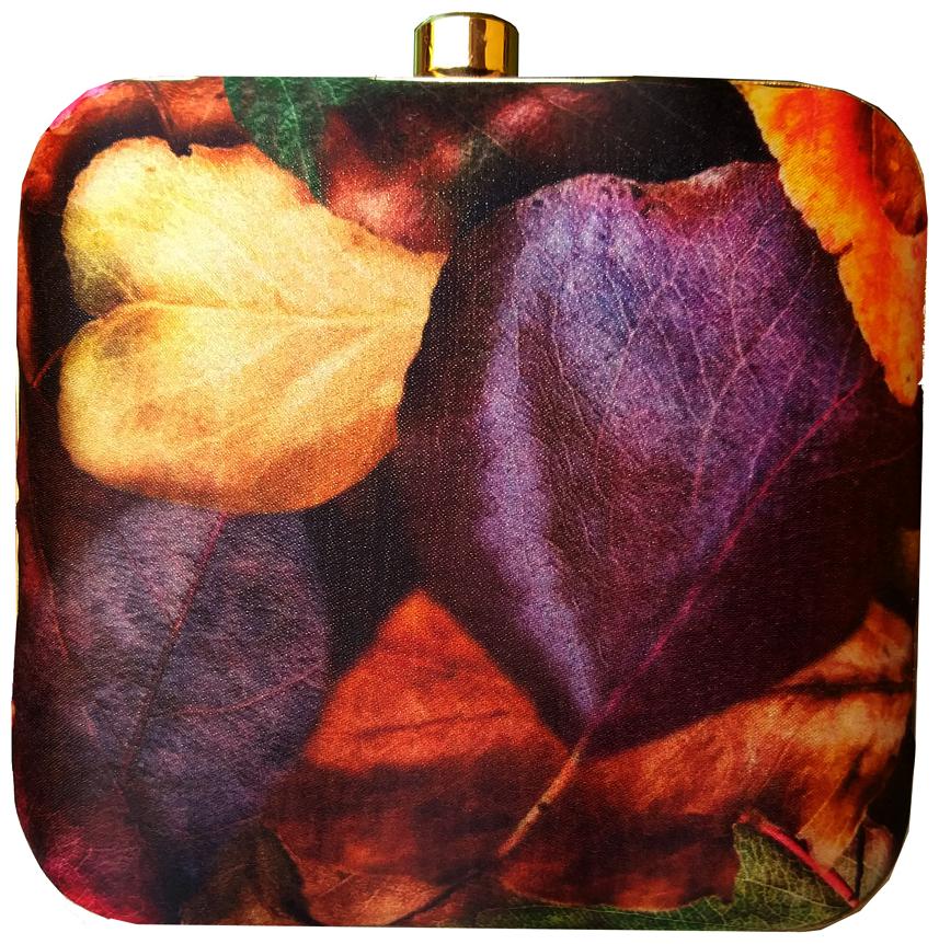 

Worthyy Enterprises Women Printed Party Multicolor Clutch