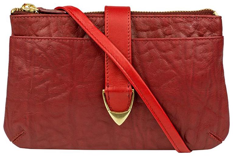 

Hidesign Women Red Leather Wallet