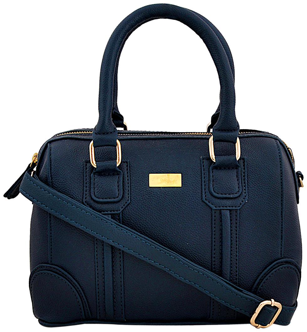 

Yelloe Blue PU Handheld Bag