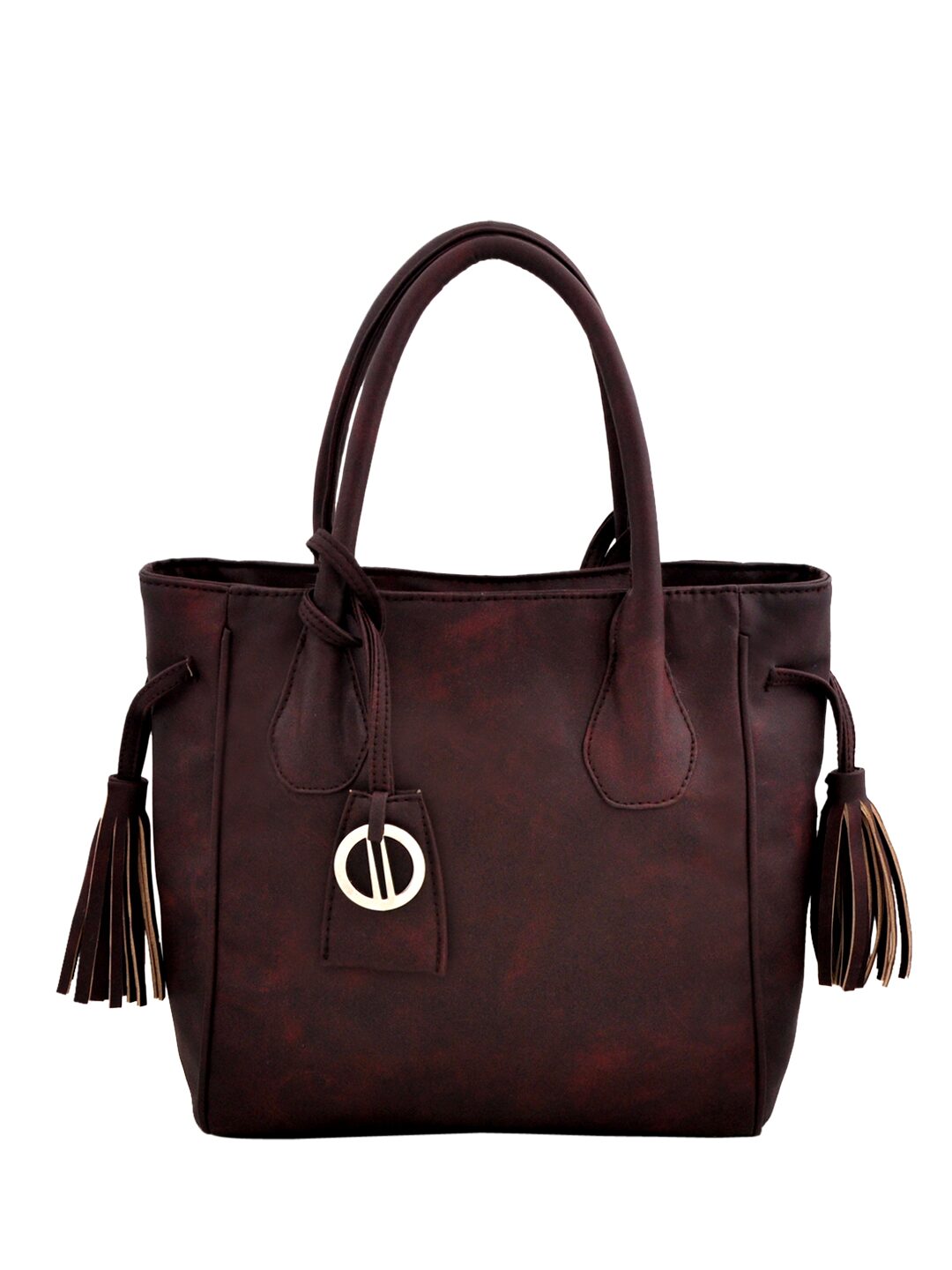 

Yelloe Maroon PU Shoulder Bag