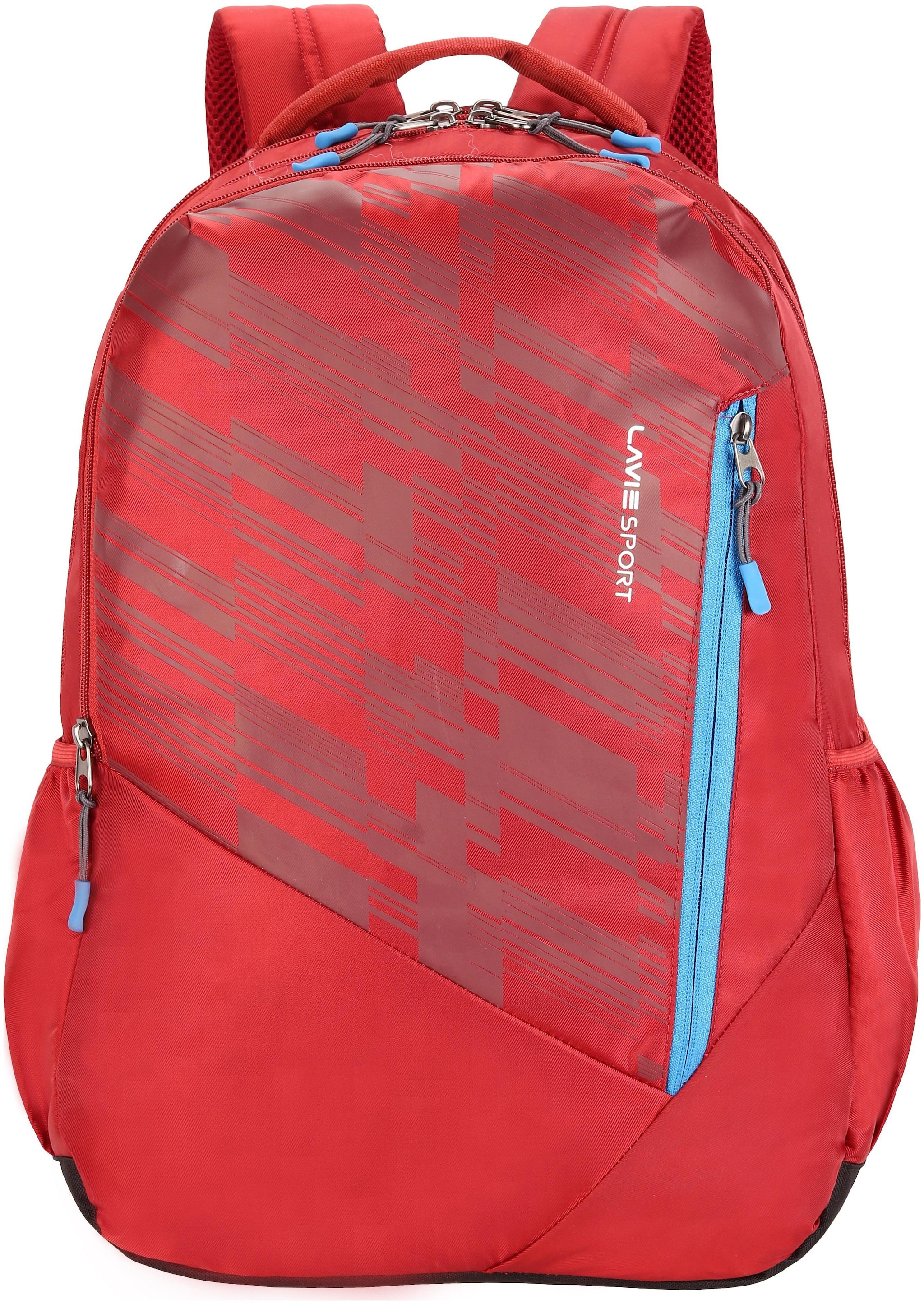 

LAVIE Red Polyester Backpack