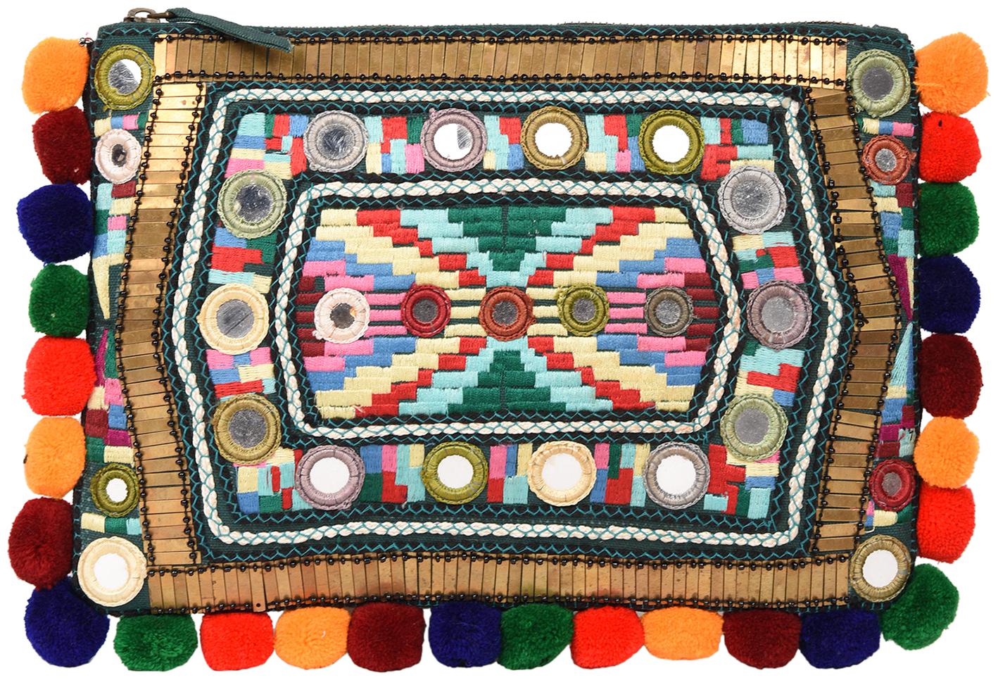 

5-Elements Women Multi Canvas Clutch