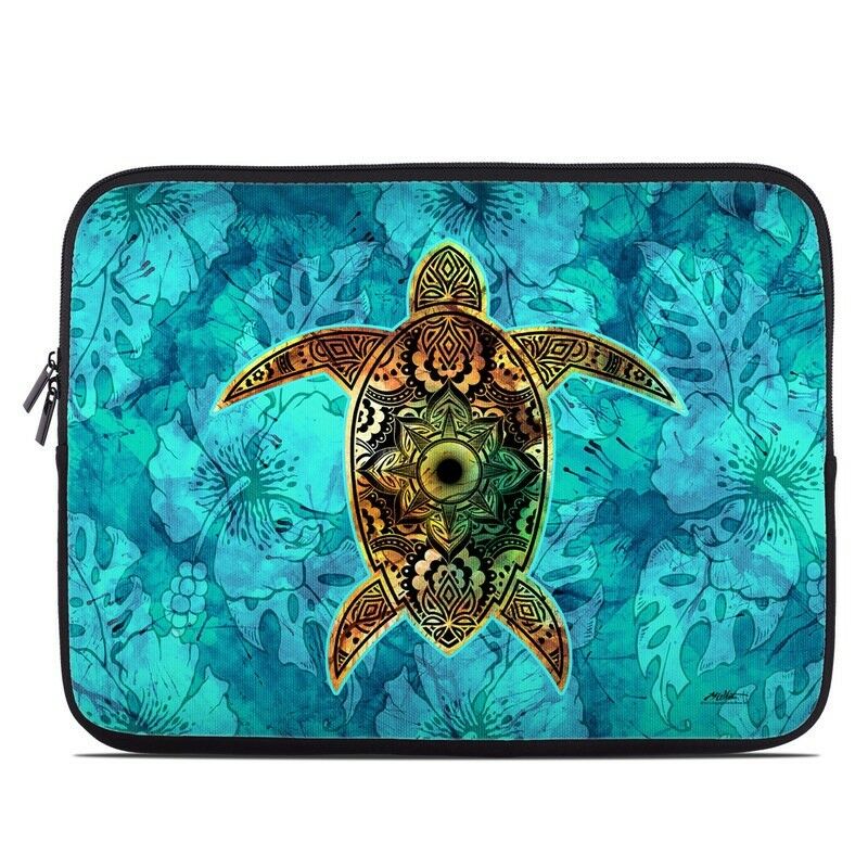 

Zipper Sleeve Bag Cover - Sacred Honu - Fits Most Laptops MacBooks