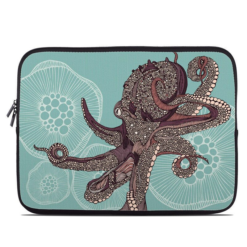 

Zipper Sleeve Bag Cover - Octopus Bloom - Fits Most Laptops MacBooks