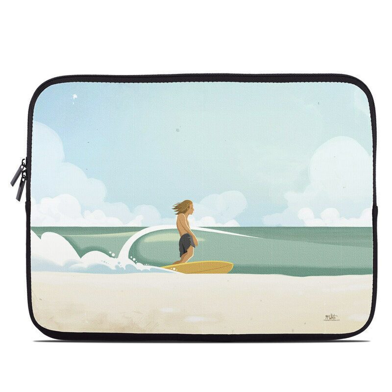 

Zipper Sleeve Bag Cover - Casual Friday Surfing - Fits Most Laptops MacBooks
