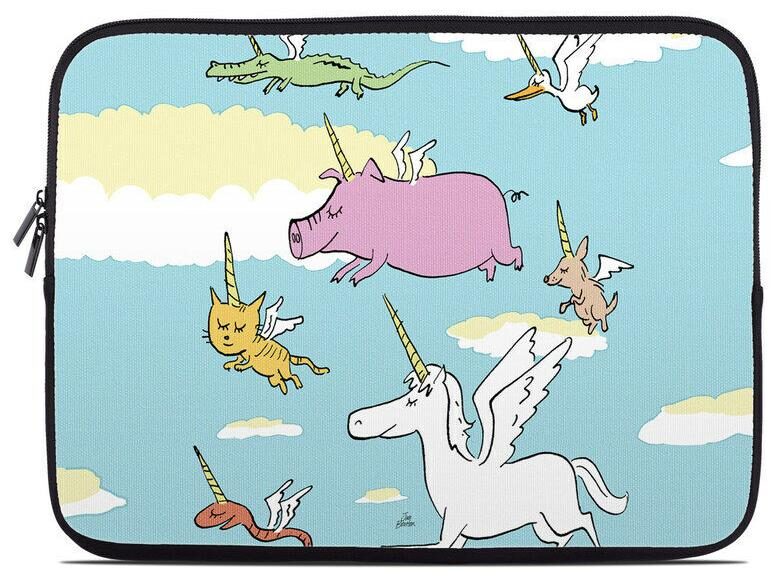 

Zipper Sleeve Bag Cover - Fly by Jim Benton - Fits Most Laptops MacBooks