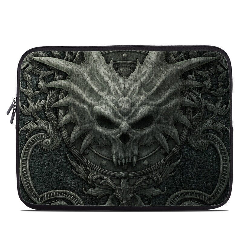 

Zipper Sleeve Bag Cover - Black Book - Fits Most Laptops MacBooks