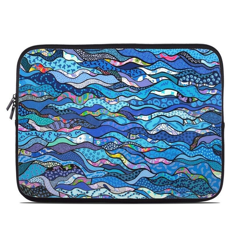 

Zipper Sleeve Bag Cover - The Blues - Fits Most Laptops MacBooks