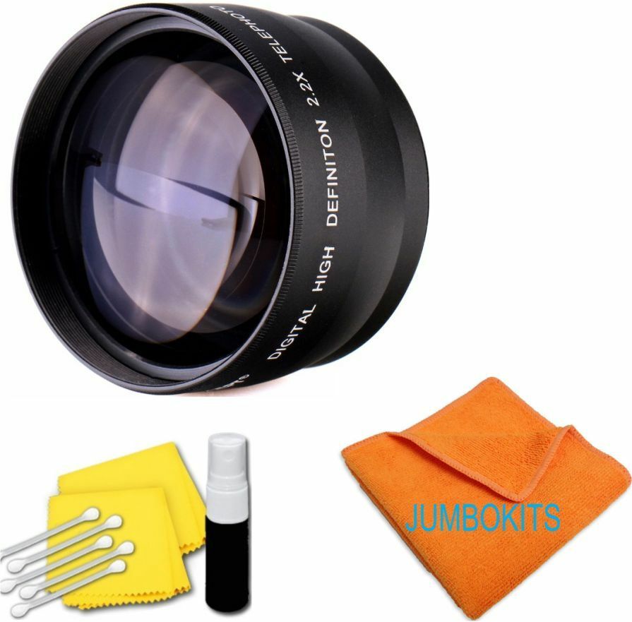 

2 2X Tele Converter ZOOM LENS FOR Canon EOS T4 T4I T5 T5I AE1 EF-S 18-55 HDK4