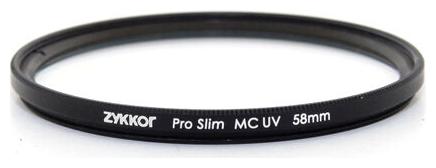 

58mm Zykkor Pro Slim MC UV Ultraviolet MCUV filter