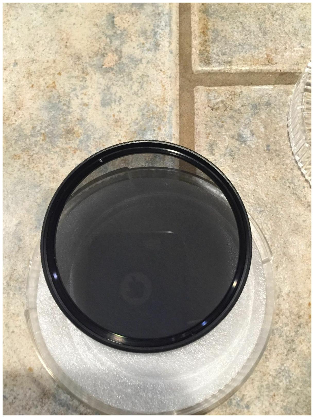 

72MM WIDE ANGLE CIRCULAR POLARIZER PROMASTER NEW FILTER With Case