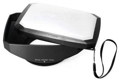 

77mm 16 9 Wide Angle hdv Camcorder Screw Mount Lens Hood White Balance Cap in US