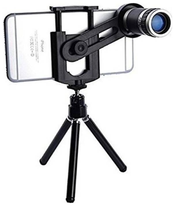 

8X Optical Zoom Telescope t-166Mobile Camera Lens Kit with Tripod Adjustable Holder