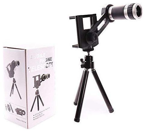 

8X Optical Zoom Telescope t-134Mobile Camera Lens Kit with Tripod Adjustable Holder