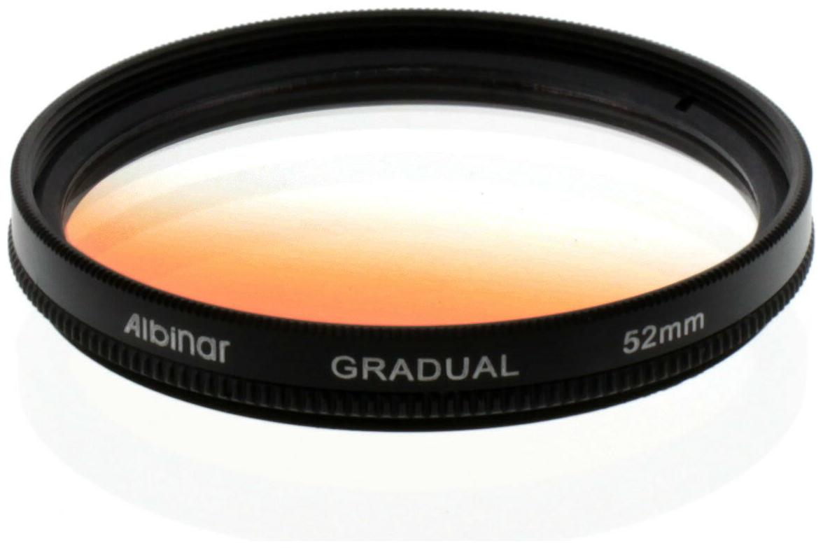 

Albinar 52mm Orange Graduated Gradual Color Filter