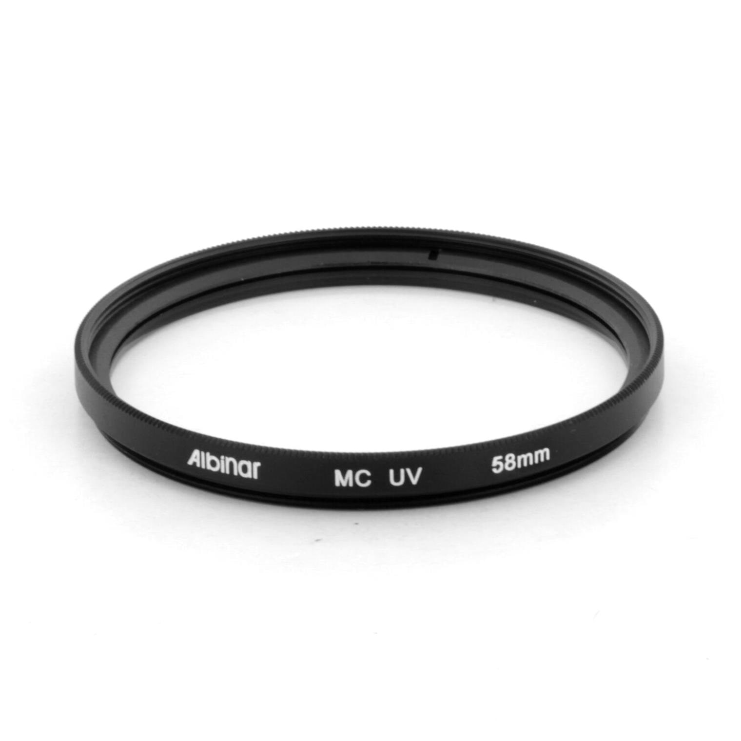 

Albinar 58mm Multi-Coated Ultra Violet MC-UV camera lens Filter from US Seller