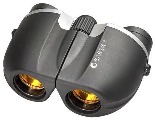 

Barska 10X21 Mini Porro Binoculars Blue Line w Case Wrist Strap AB10290