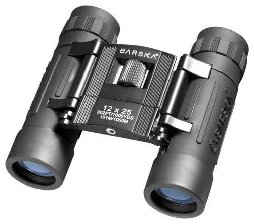 

Barska 12x25 Lucid View Compact Binoculars w Case Rubber Armor AB10209