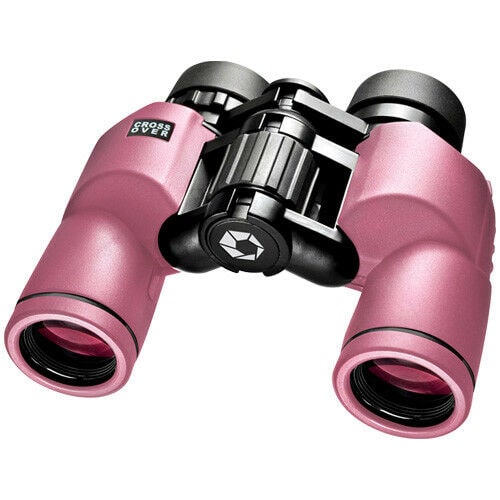 

Barska 8x30 WP Pink Crossover Binocular in Rubber Armor w Case AB11522
