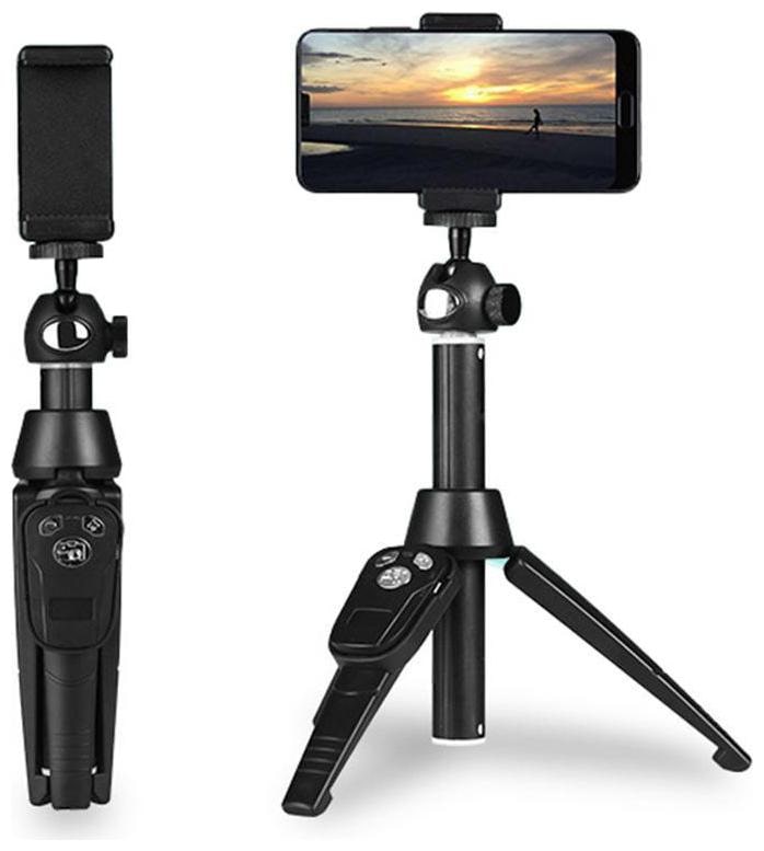 

BTK Trade H-8 Professional Extentable 26cm Tripod Stand for Mobile GoPro (Vlogging Special)