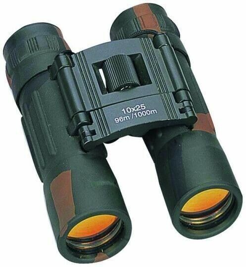 

Camo Pocket Binoculars 10x Ruby lens 25mm MG230RC