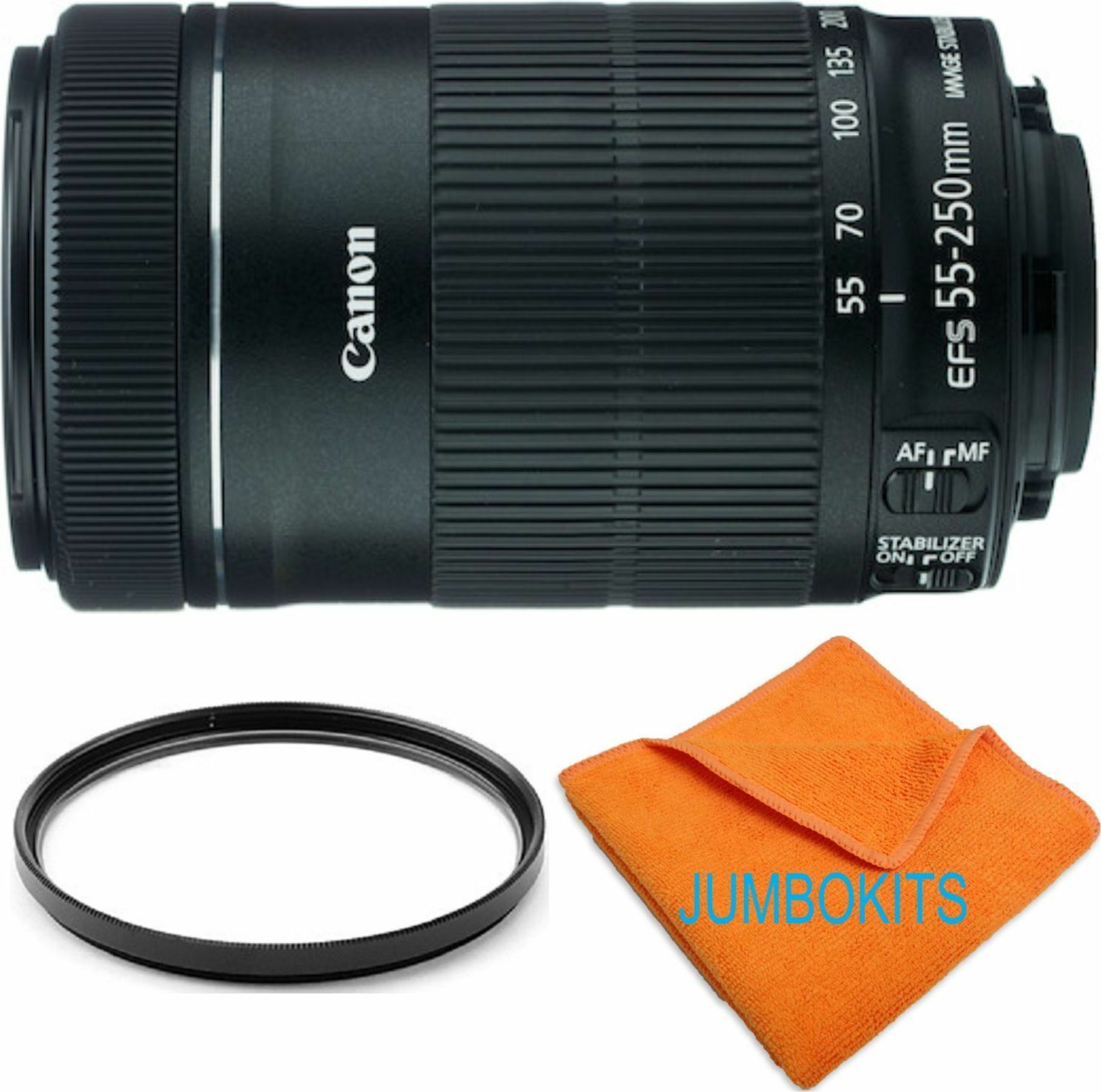 

Canon EF-S 55-250mm f 4-5 6 IS STM Lens UV Filter