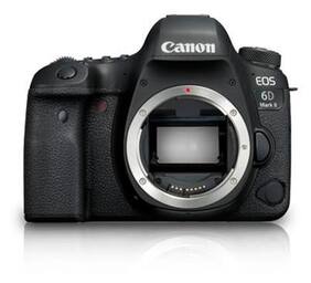 Canon EOS 6D Mark II (Body Only) 26.2 MP DSLR Camera(Black)