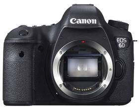 Canon EOS 6D (Body Only) 20.2 MP DSLR Camera (Black)