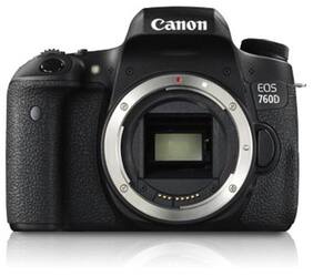 Canon EOS 760D (Body Only) 24.2 MP DSLR Camera (Black)